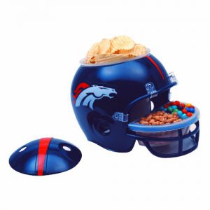 Denver Broncos Football Snack Helmet