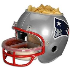 Football Snack Helmets-New England Patirots - Go Pats!